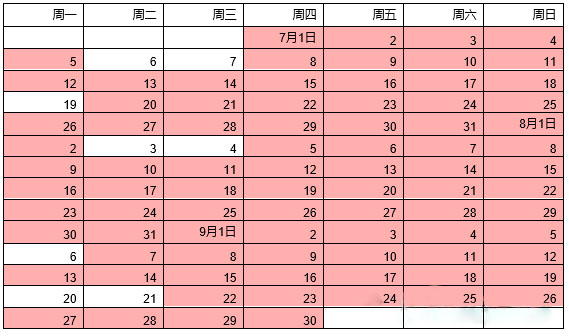 雅思已开放7-9月机考报名