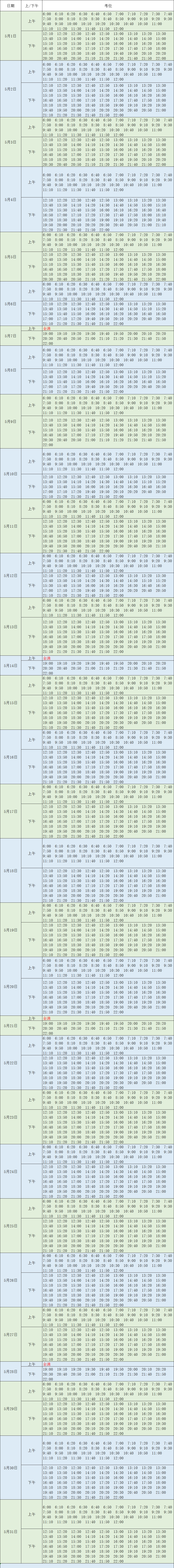 GRE考位信息